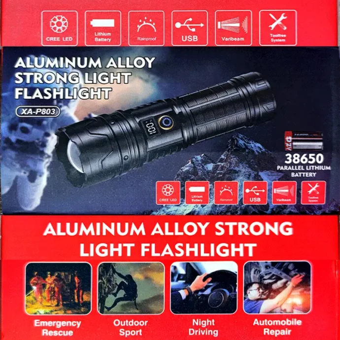 Lampe Torche Laser  LED 30W Haute Puissance