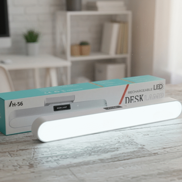 RECHARGEABLE LED DESK LAMP
